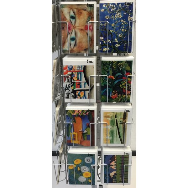 Kunstkarten - Aufklappkarte-Doppelkarte im Format 11,5 x 16,6 cm mit passendem Briefumschlag - Künstler: Campbell, Rebecca - Der tägliche Fang - Fink Verlag