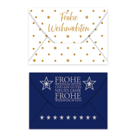 A Creative-Sticker Mini-Umschlag mit Weihnachtsaufdruck -...