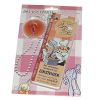 Kochbuch Einsteiger Spaßbuch mit Saugnapf an Kette 6 x17 cm UVP € 7,95