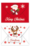 Creative-Sticker - Mini-Umschlag mit Weihnachtsaufdruck -...