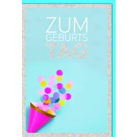 Geburtstag Glückwunschkarte mit Umschlag...