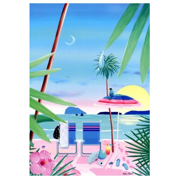 Kunstkarten - Aufklappkarte-Doppelkarte im Format 11,5 x 16,6 cm mit passendem Briefumschlag - Künstler: Honda, Yoko - Nature - Fink Verlag
