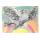 Kunstkarten - Aufklappkarte-Doppelkarte im Format 11,5 x 16,6 cm mit passendem Briefumschlag - Künstler: Picasso, Pablo - Fliegende Taube mit Regenbogen - Fink Verlag