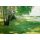 Kunstkarten - Aufklappkarte-Doppelkarte im Format 11,5 x 16,6 cm mit passendem Briefumschlag - Künstler: Liebermann, Max - Der Garten des Künstlers in Wannsee - Fink Verlag