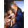 Kunstkarten - Aufklappkarte-Doppelkarte im Format 11,5 x 16,6 cm mit passendem Briefumschlag - Künstler: Botticelli, Sandro - Madonna mit dem Buch (Madonna del Libro) - Fink Verlag