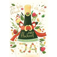 A Hochzeit Skorpions Art Glückwunschkarte mit...