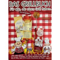 Kochbuch Grillbuch Spaßbuch mit Saugnapf an Kette 6...
