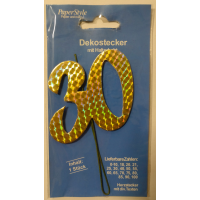 A - Demmler STA-PAPER-GOLD-30 - „30“...