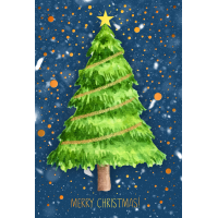 Weihnachten Glückwunschkarte mit Umschlag...
