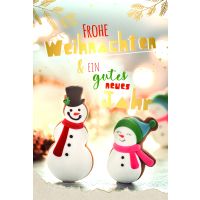 Weihnachten Glückwunschkarte mit Umschlag...