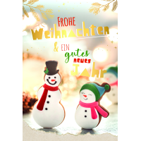 Weihnachten Glückwunschkarte mit Umschlag...