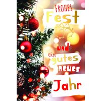 A Weihnachten Glückwunschkarte mit Umschlag...