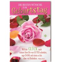 Geburtstag Glückwunschkarte mit Umschlag Spruch,...