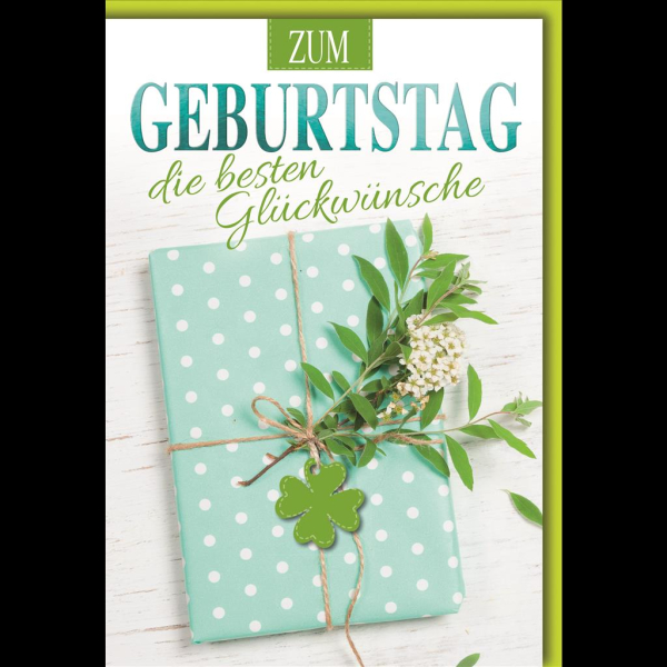 Afie Glückwunschkarte Mit Rosa Blumen – 95 X 160 Mm, Mit Umschlag, Nachhaltig