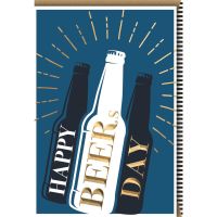 Geburtstag Glückwunschkarte mit Umschlag Bier, Happy...