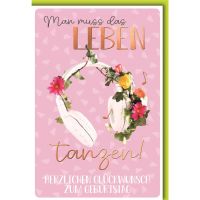Geburtstag Glückwunschkarte mit Umschlag...