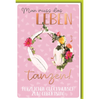 Geburtstag Glückwunschkarte mit Umschlag...