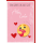 Geburtstag Glückwunschkarte mit Umschlag Alles Liebe Emoji mit Herzen