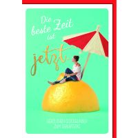 Geburtstag Glückwunschkarte mit Umschlag Zitrone mit...