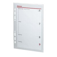Kalender 2027 Ersatzeinlagen Manager A5 Kalendarium 1...