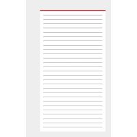Terminplaner Einlageblätter liniert A7 POCKET...