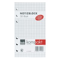 Kalender Notizblock kariert für Terminplaner Kompakt...