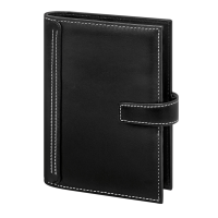 Kalender 2027 Terminplaner Mini A8 Mini Softfolie schwarz...