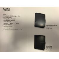 Kalender 2027 Terminplaner Mini A8 Mini Softfolie schwarz...