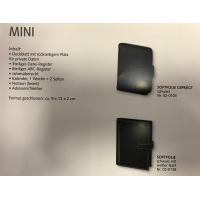 Kalender 2027 Terminplaner Mini A8 Mini Softfolie schwarz...