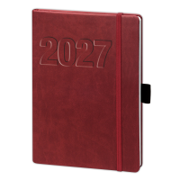 Kalender 2027 V-Book Buchkalender A 5 Hardcover mit...