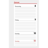 Kalender 2027 Ersatzeinlagen Mini A8 Kalendarium (1 Woche...