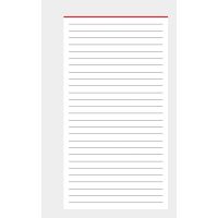 Terminplaner Einlagen A8 MINI NOTIZEN 50 linierte...