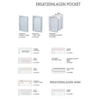 Kalender 2027 Ersatzeinlagen Pocket A7 Kalendarium 1 Tag...