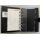 Kalender 2027 Pocket Terminplaner A7 Kunststoff Fashion dunkelbraun-scharz