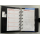 Kalender 2027 Pocket Terminplaner A7 Kunststoff Fashion dunkelbraun-scharz