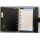 Kalender 2027 Pocket Terminplaner A7 Kunststoff Fashion dunkelbraun-scharz
