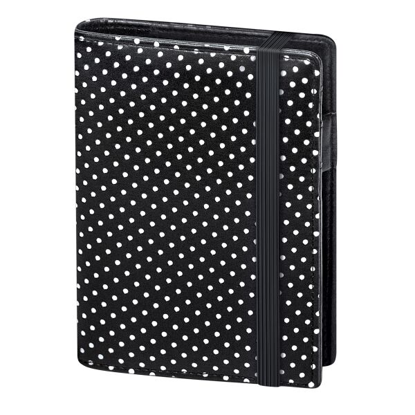 Kalender 2027 Pocket Terminplaner A7 Pocket Softfolie Punkte schwarz-weiss UVP: 17,49