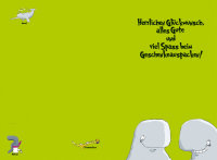 6. Geburtstag - Zahlen-Geburtstag - Kindergeburtstags-Zahlen - Doppelkarte - Humor - Kwal der Wal - Glückwunschkarte im Format 11,5 x 17 cm mit Briefumschlag - UVP: € 2,25