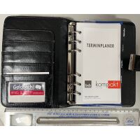 Kalender 2027 Terminplaner Kompakt Softfolie CLASSIC schwarz Privacy UVP: 29,49