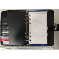 Kalender 2027 Terminplaner Kompakt Softfolie CLASSIC schwarz Privacy UVP: 29,49