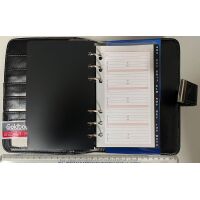 Kalender 2027 Terminplaner Kompakt Softfolie CLASSIC schwarz Privacy UVP: 29,49