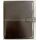 Kalender 2027 Terminplaner Manager A5 Softfolie dunkelbraun Privacy UVP €48,99
