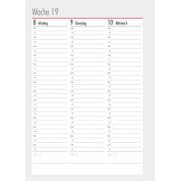 Kalender 2027 Ersatzeinlagen Business A4 Kalendarium (1...
