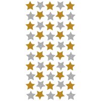 Sticker - 9x17,5 cm - Weihnachten - Glitter-Sticker 50...