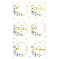 Sticker Aufkleber Christmas Style Merry Christmas