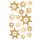 Weihnachten -  Sticker im Format 7,8 x 12,5 cm – Golden Star