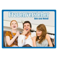 Kipis Selbsthaftende Schilder Frauenversteher UVP: €...
