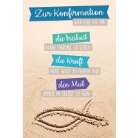 Konfirmation - Glückwunschkarte im Format 11,5 x 17...