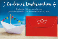 Konfirmation - Geldkarte - Glückwunschkarte im...