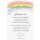 Konfirmation Glückwunschkarte mit Umschlag Spruch Fisch Regenbogen